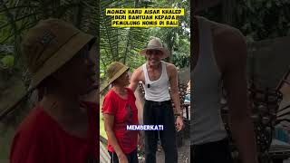 AISAR KHALED BANTU P3MULUN9 DI BALI ( BIKIN HARU ) #aisarkhaled