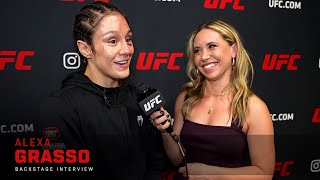 Alexa Grasso: 'I Hope Every September 16th We Can Have a Card Like This' | Noche UFC