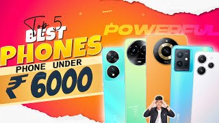 6GB +128GB | Top 5 Best Smartphone Under 6000 in March 2024 | Top Entry-Level Phones Under 6000