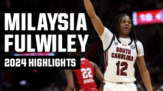 MiLaysia Fulwiley 2024 NCAA tournament highlights