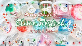 『聖誕節新品史萊姆販售🎄』CHRISTMAS SLIME RESTOCK🎅🏻丨十二月份1️⃣2️⃣【ELORY SLIME】