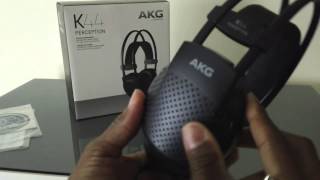 AKG K44 Perception Headphones Unboxing and Quick Review