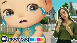 Baby's Got A Boo Boo | MyGo! Sign Language For Kids | Lellobee Kids Songs