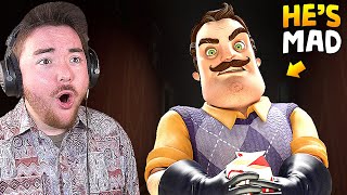 PLAYING HELLO NEIGHBOR COMPLETELY WRONG... (taking all his milk)