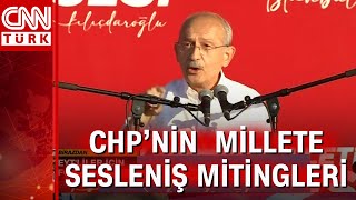 CHP lideri Kılıçdaroğlu sahaya iniyor...