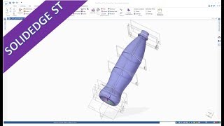 PET - Bottle Part 1 - SolidEdge ST 10 Training - Surfaces