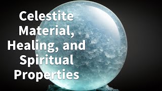 Celestite Material Healing and Spiritual Properties