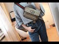 Gucci GG Supreme belt bag 虎头腰包开箱测评/容量/背法/上身效果