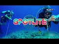 momen merinding saat diving spotlite