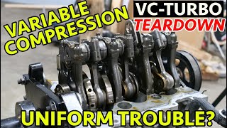 Nissan VC-TURBO BAD ALREADY? 2021 Rogue 1.5 3-Cylinder Engine Teardown