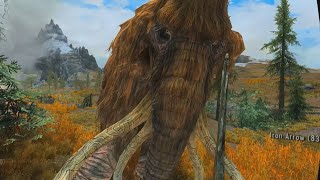 Skyrim VR #12 - Horse Archery!? vs. Giants \u0026 Mammoths | Legendary Difficulty