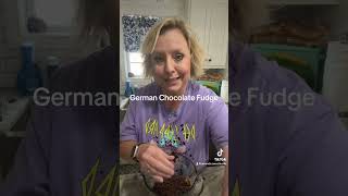 German Chocolate Fudge