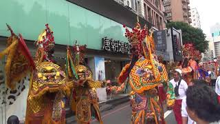 106年板橋靈安宮恭請靈安尊王繞境~09妙雲宮神將群接駕靈安宮神將