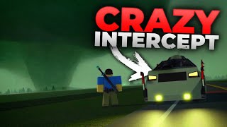 CRAZY Tornado Intercept! | Helicity | Roblox