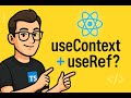 React Hooks #2: useContext & useRef Explained (Beginner Friendly)