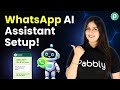 WhatsApp AI Assistant Setup (No Code & Beginner Friendly)