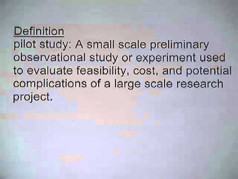 1 4 4 Pilot Study 1 4 4 Pilot Study