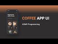 ASMR Programming - Coffee App UI - No Talking