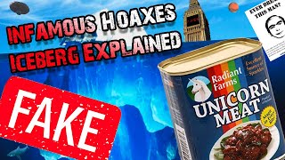 The Infamous Hoaxes Iceberg Explained...