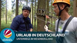 Urlaub in Deutschland: SAT.1-Reporter erkundet das Weserbergland