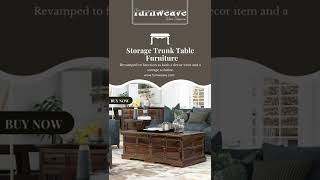 Storage Trunk Table Furniture | Furnweave - Weave Happiness