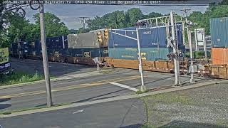 June 19 2018 07:54 nb stack CSX 3063, 8199, 460 Q007