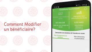 CFG Bank - E-dotation Tutoriel 2/4 – Comment modifier un bénéficiaire ?