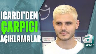 Mauro Icardi: "Taraftarımızın Desteğiyle İyi Bir Galibiyet Aldık" (Galatasaray 2-1 Beşiktaş) A Spor