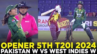 Opener | Pakistan Women vs West Indies Women | 5th T20I 2024 | PCB | M2F2A