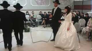 Beautiful couple. Jewish wedding