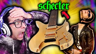 THE NEW SCHECTER SYNYSTER GATES SIGNATURE GUITAR