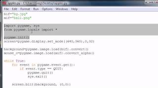Game Development Tutorial - 3 - Completed Pygame Program