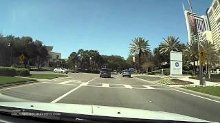 [time lapse] Driving on International Drive (northbound), Orlando, Florida