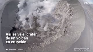 Monitoreo de volcanes usando vehículos aéreos no tripulados