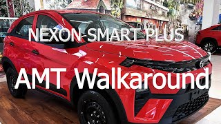 Nexon Smart Plus AMT Walkaround | Telugu | Nexon Red | Value for Money Varient