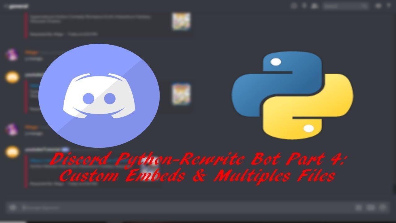 Discord embed generator. Discord Python embed Builder. Discord message Repeater bot.