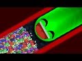 Slither.io 1 Troll Giant Snake vs 97779 Tiny Snakes Epic Slitherio Gameplay!