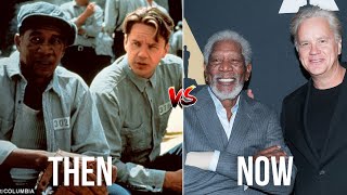 THE SHAWSHANK REDEMPTION ALL CAST THEN AND AND NOW 2023 | 4K (AGE, NET WORTH, HOW THEY CHANGED)