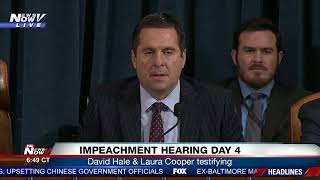 CONCLUDING REMARKS: Devin Nunes at the end of impeachment hearings day 4