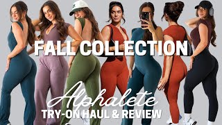 EVERYTHING you need to know | Alphalete's Fall 2024 drop try-on haul \u0026 HONEST review, hit or miss??