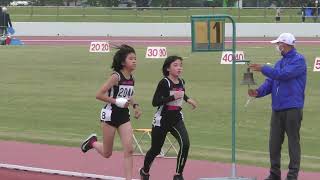 ⑬56年女子800m3組目 第７５回足立区民陸上競技大会20220429