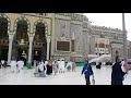 suasana pelataran masjidil haram makkah. nov 2019