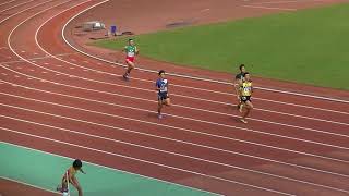 20191026北九州陸上カーニバル 日本選手権リレーU18男女混合4x400mR予選第2組