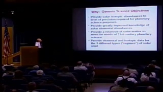 The Importance of NASA's Genesis Sample Return | The von Kármán Lecture Series: 2008