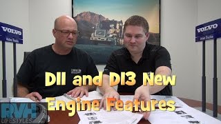 2018 Green Volvo D11 and D13 Engine Features and Comparison