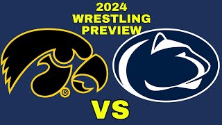 Iowa vs Penn State Wrestling 2024 Preview