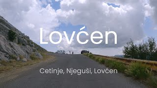 Driving from Cetinje to Lovćen in 4k, Montenegro (Crne Gore)