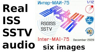 Real ISS SSTV transmissions for testing