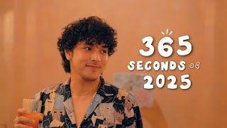 I Documented One Second Every Day for 365 Days | 2025 Silent Vlog