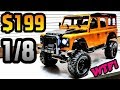 SUPER CHEAP 1/8 SCALE ROCK CRAWLER - $199USD Land Rover Defender!